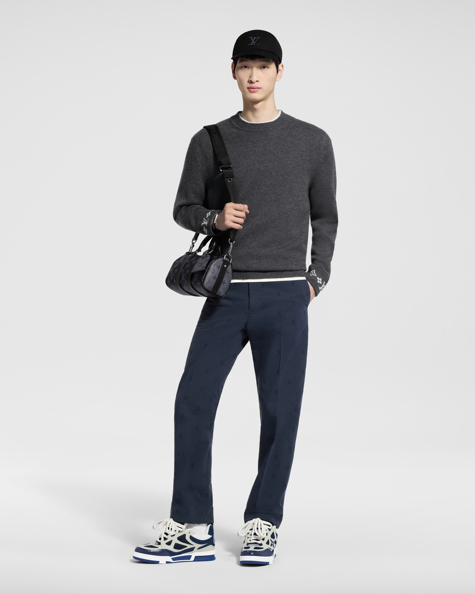 LV Blason Cotton Chino Pants - Men - Ready-to-Wear | LOUIS VUITTON ®
